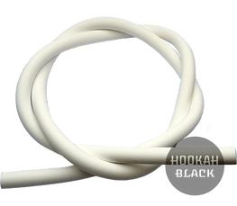Caesar Shisha Silikonschlauch - 1.5M Matt Weiß - HOOKAH BLACK SHOP Kaufen