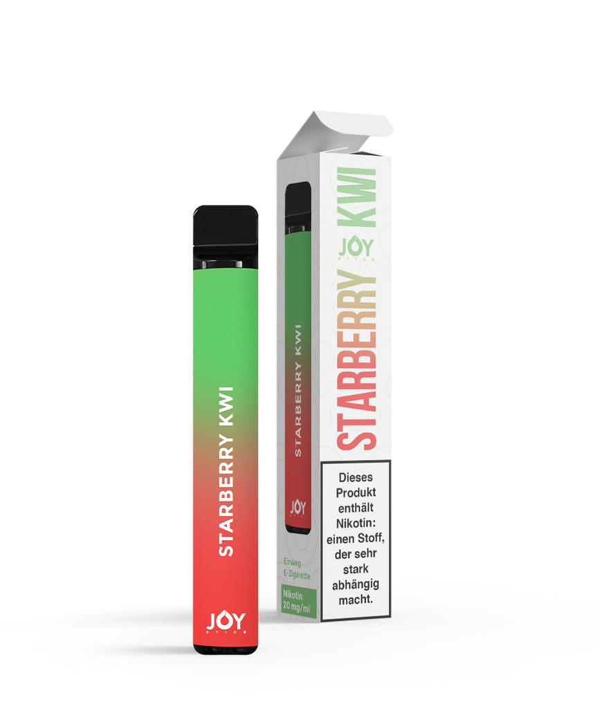 JOY Stick STARBERRY KWI - Erdbeere, Kiwi - Einweg E-Zigarette