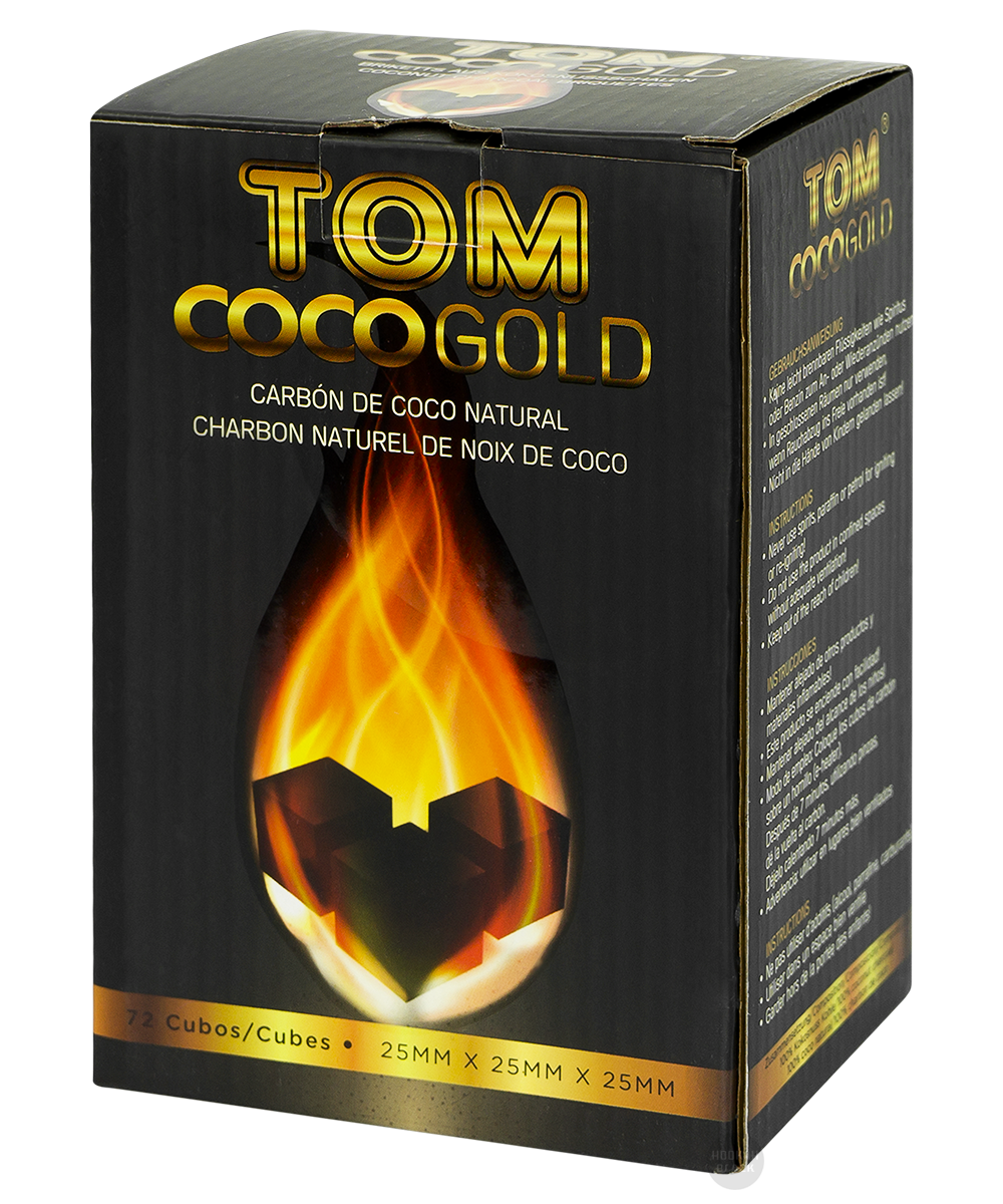 TOM COCO GOLD Premium 25mm Naturkohle 1kg