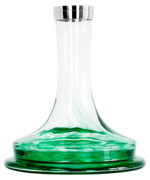 UNION Hookah - Green Ersatz-Glas mit Gewinde