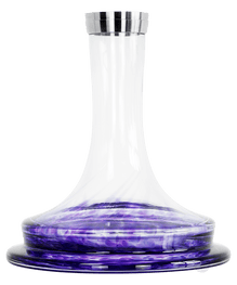 UNION Hookah - Purple Ersatz-Glas mit Gewinde