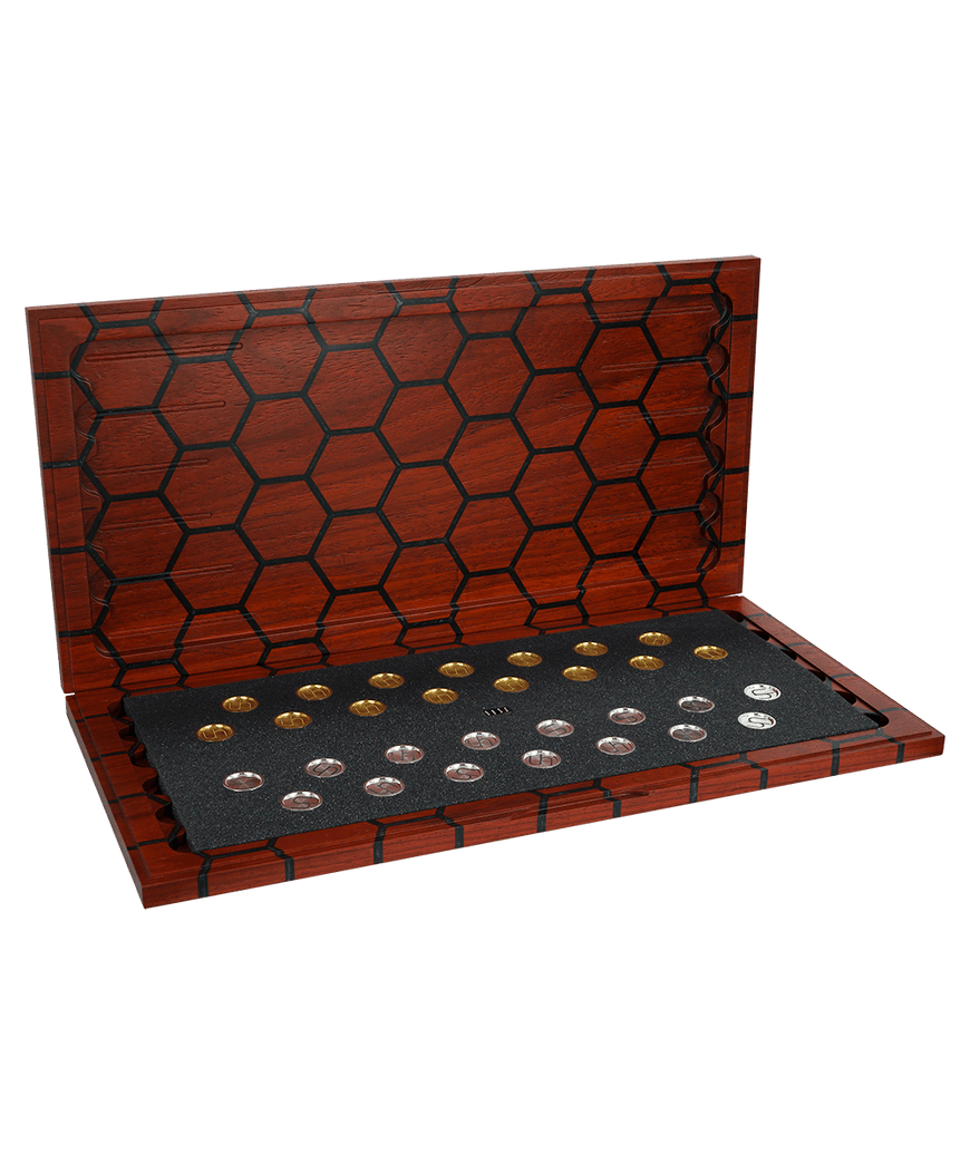 UNION Hookah TricTrac Backgammon SET - Paduk - HOOKAH BLACK SHOP Kaufen