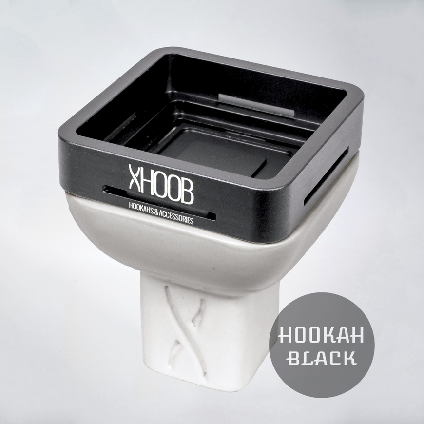 HOOB HOOKAH Futurist Pyro - Shisha Aufsatz, Kamin - HOOKAH BLACK
